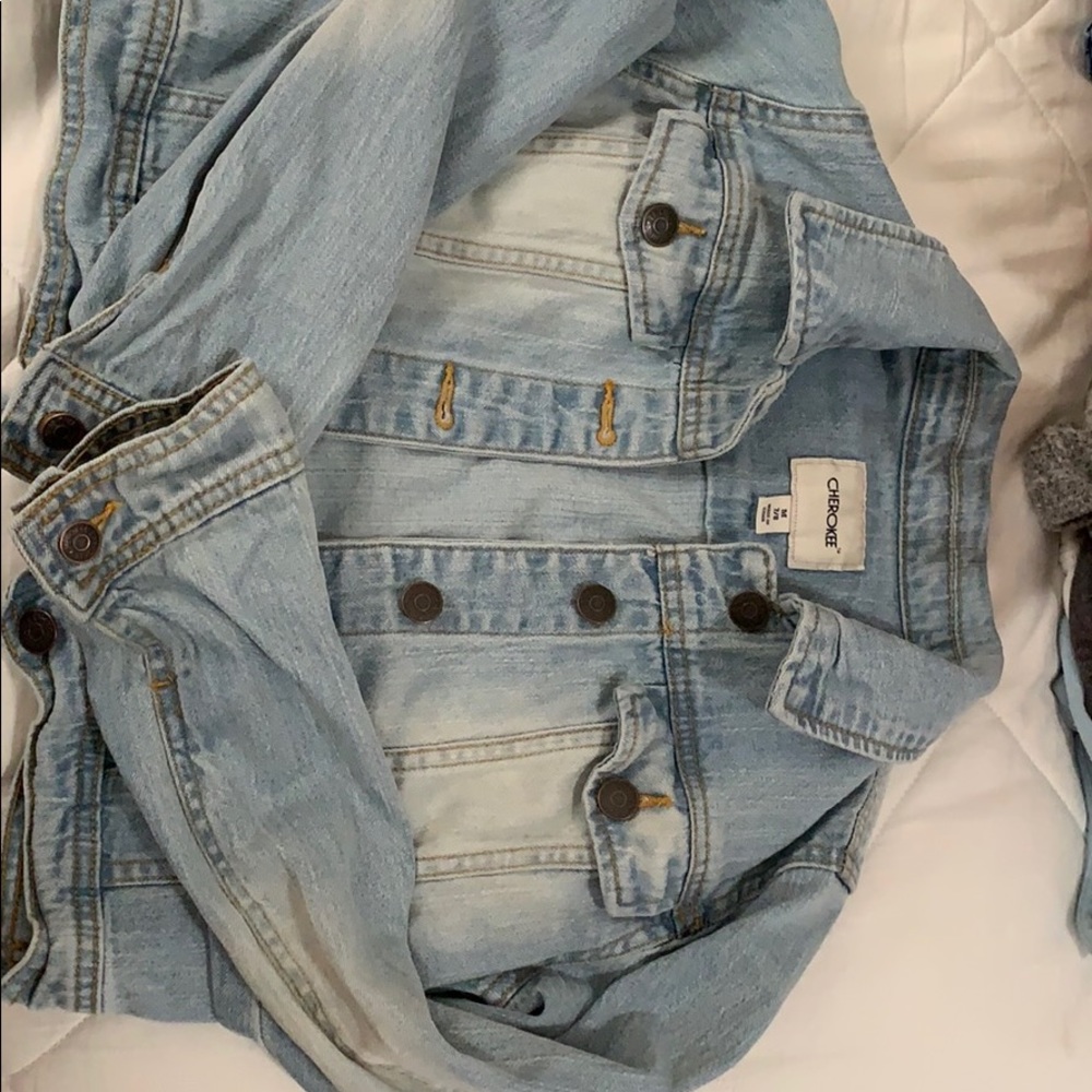 Girls Cherokee jean jacket M 7/8
